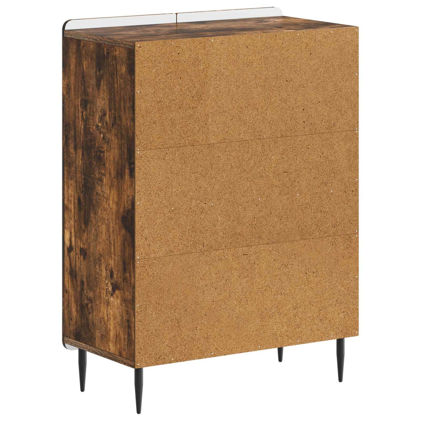 vidaXL Bathroom Storage Cainet ZWOLLE Smoked Oak 59.5 x 31 x 79.5 cm