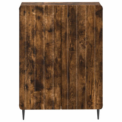 vidaXL Bathroom Storage Cainet ZWOLLE Smoked Oak 59.5 x 31 x 79.5 cm