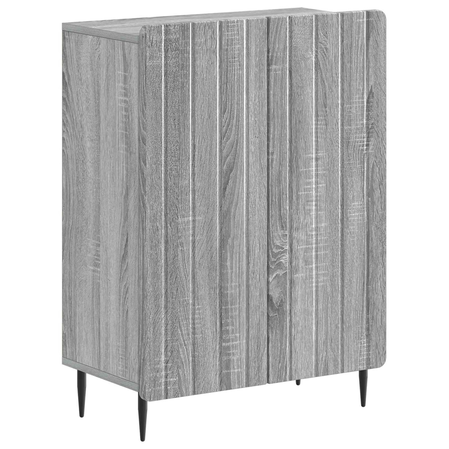 vidaXL Bathroom Storage Cainet ZWOLLE Grey Sonoma 59.5 x 31 x 79.5 cm
