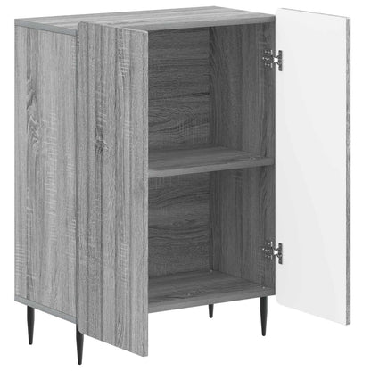 vidaXL Bathroom Storage Cainet ZWOLLE Grey Sonoma 59.5 x 31 x 79.5 cm