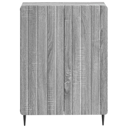 vidaXL Bathroom Storage Cainet ZWOLLE Grey Sonoma 59.5 x 31 x 79.5 cm