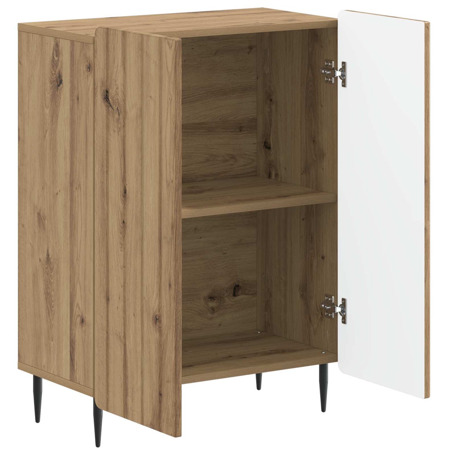 vidaXL Bathroom Storage Cainet ZWOLLE Artisan Oak 59.5 x 31 x 79.5 cm