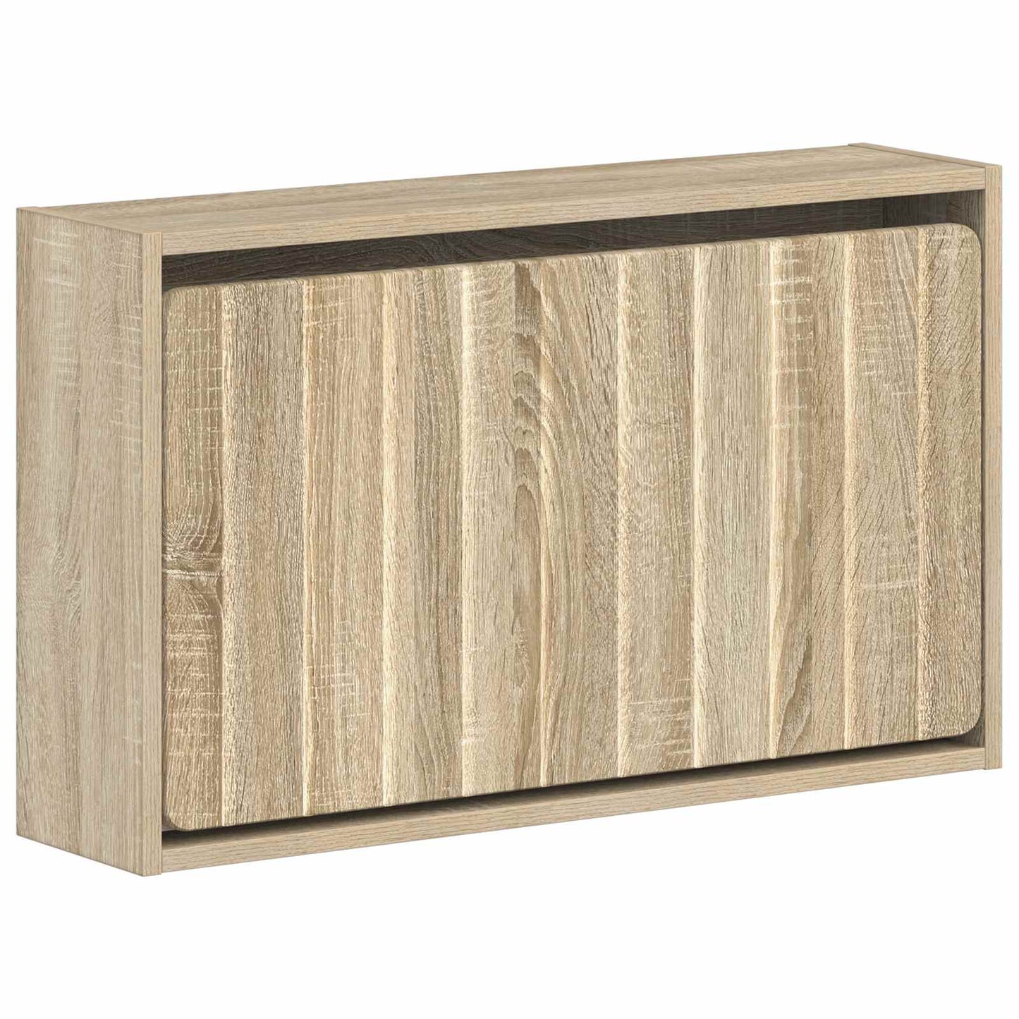 vidaXL Wall-Mounted Shoe Cabinet ZWOLLE 71 x 17 x 43 cm Sonoma Oak