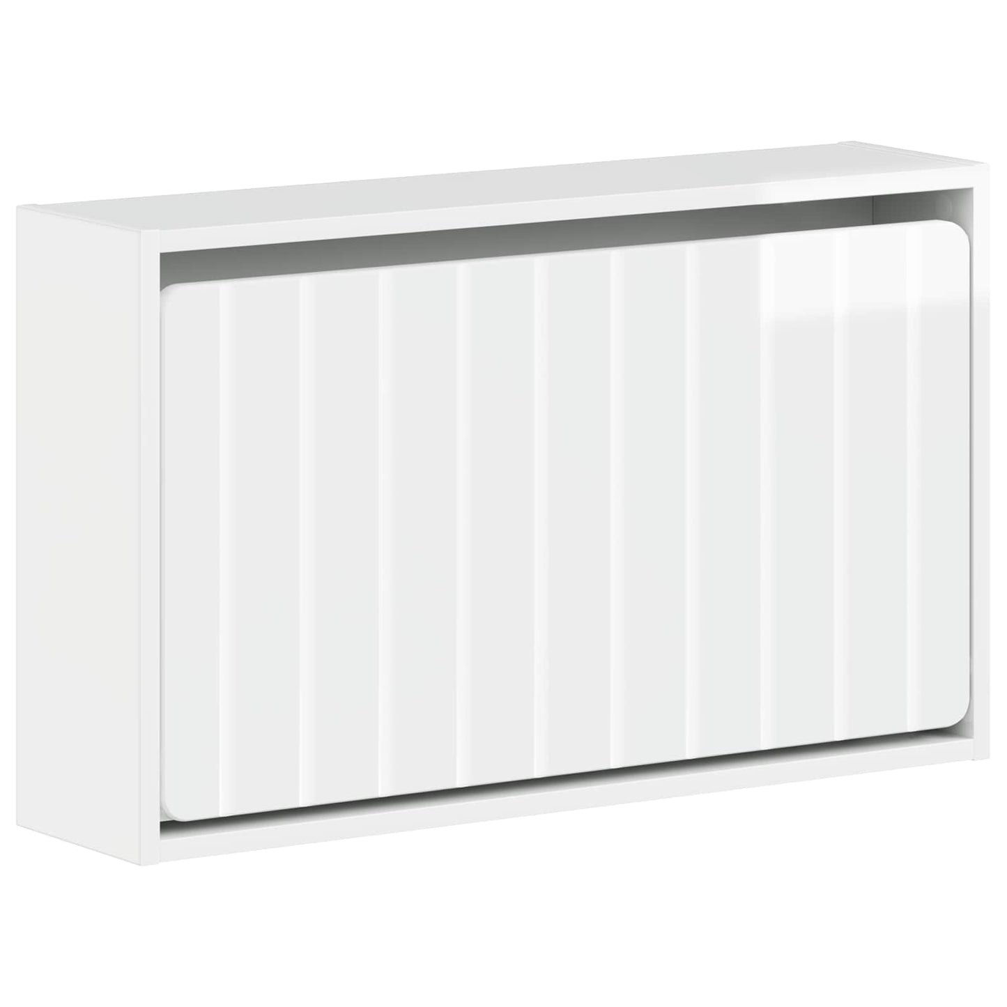 vidaXL Wall-Mounted Shoe Cabinet ZWOLLE 71 x 17 x 43 cm