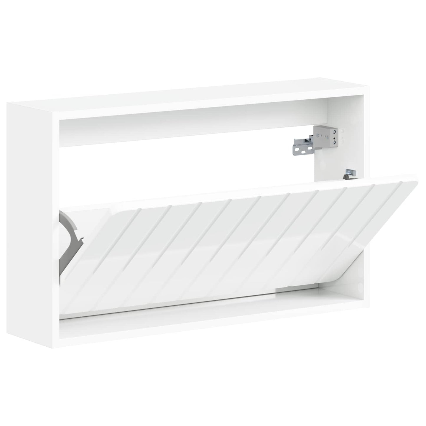 vidaXL Wall-Mounted Shoe Cabinet ZWOLLE 71 x 17 x 43 cm