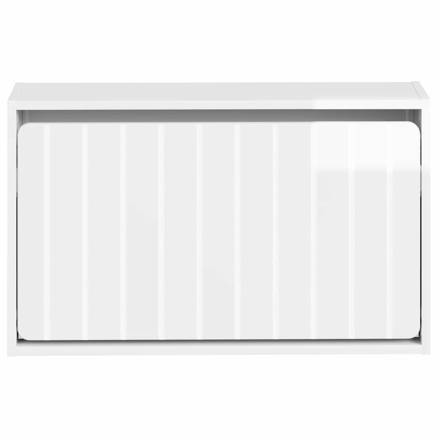 vidaXL Wall-Mounted Shoe Cabinet ZWOLLE 71 x 17 x 43 cm