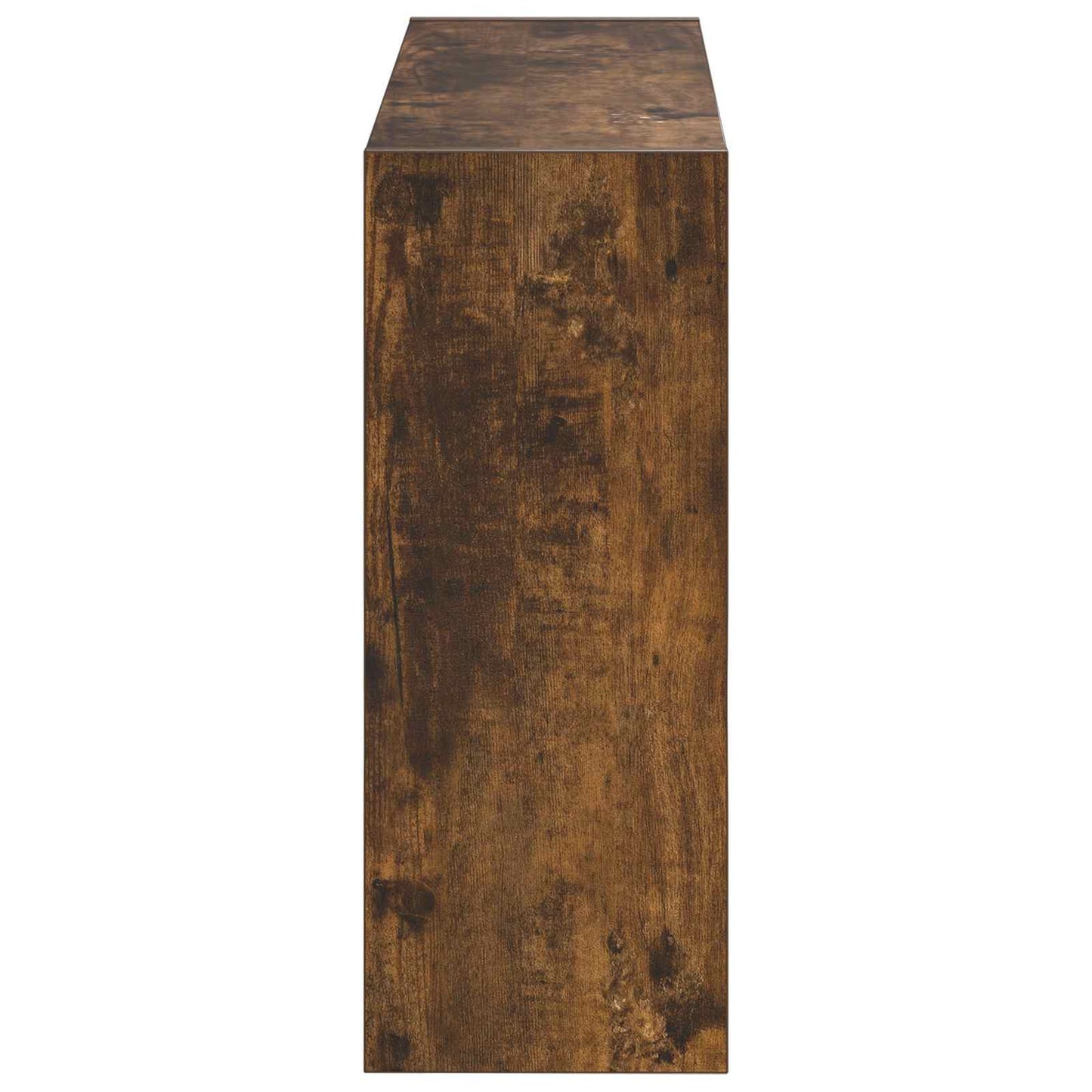 vidaXL Wall-Mounted Shoe Cabinet ZWOLLE 71 x 17 x 43 cm Smoked Oak