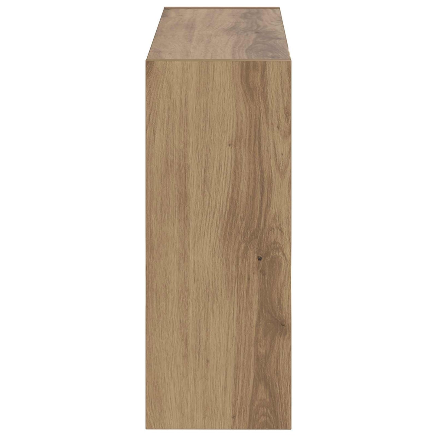 vidaXL Wall-Mounted Shoe Cabinet ZWOLLE 71 x 17 x 43 cm Artisan Oak