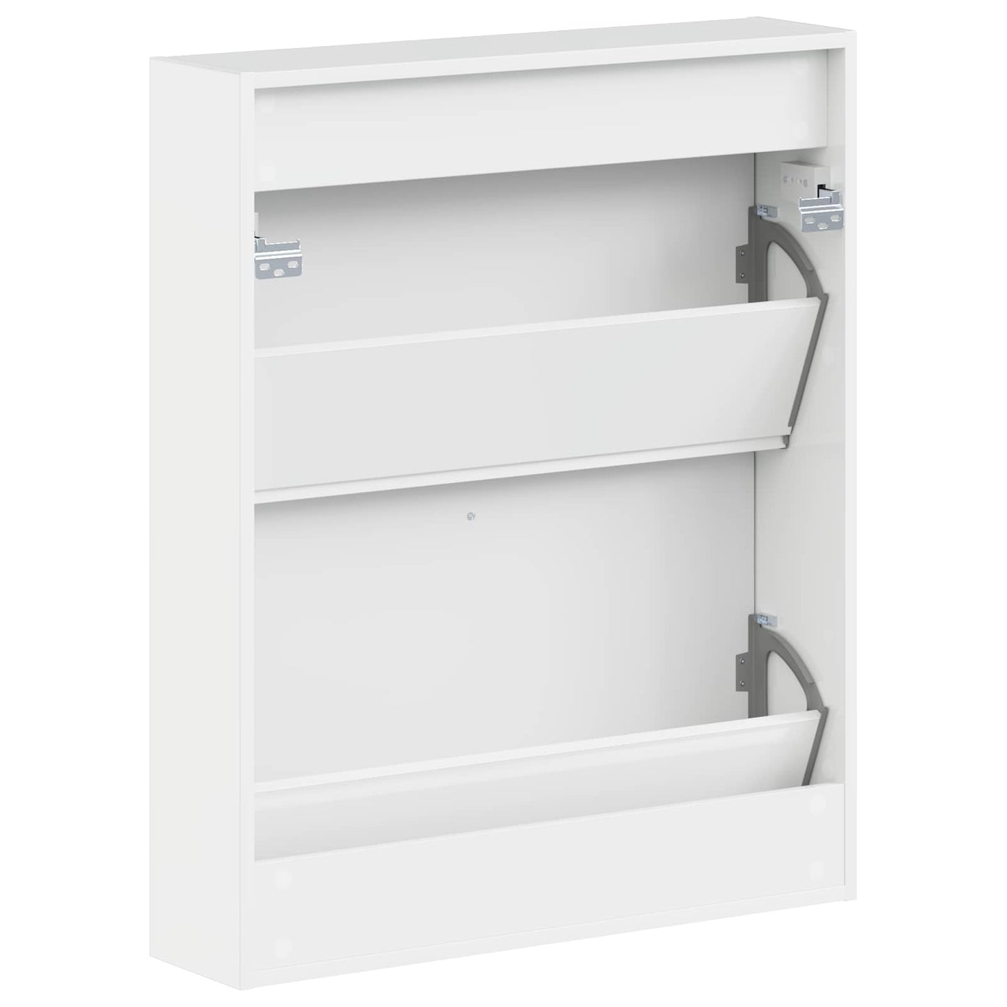 vidaXL Wall-Mounted Shoe Cabinet ZWOLLE 71 x 17 x 86 cm