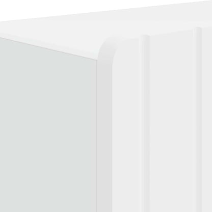 vidaXL Shoe Cabinet ZWOLLE 59.5 x 39.5 x 91.5 cm Engineered Wood White