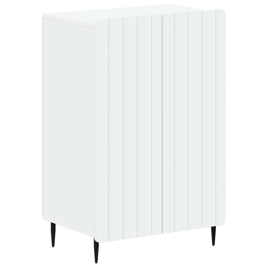 vidaXL Shoe Cabinet ZWOLLE 59.5 x 39.5 x 91.5 cm Engineered Wood White