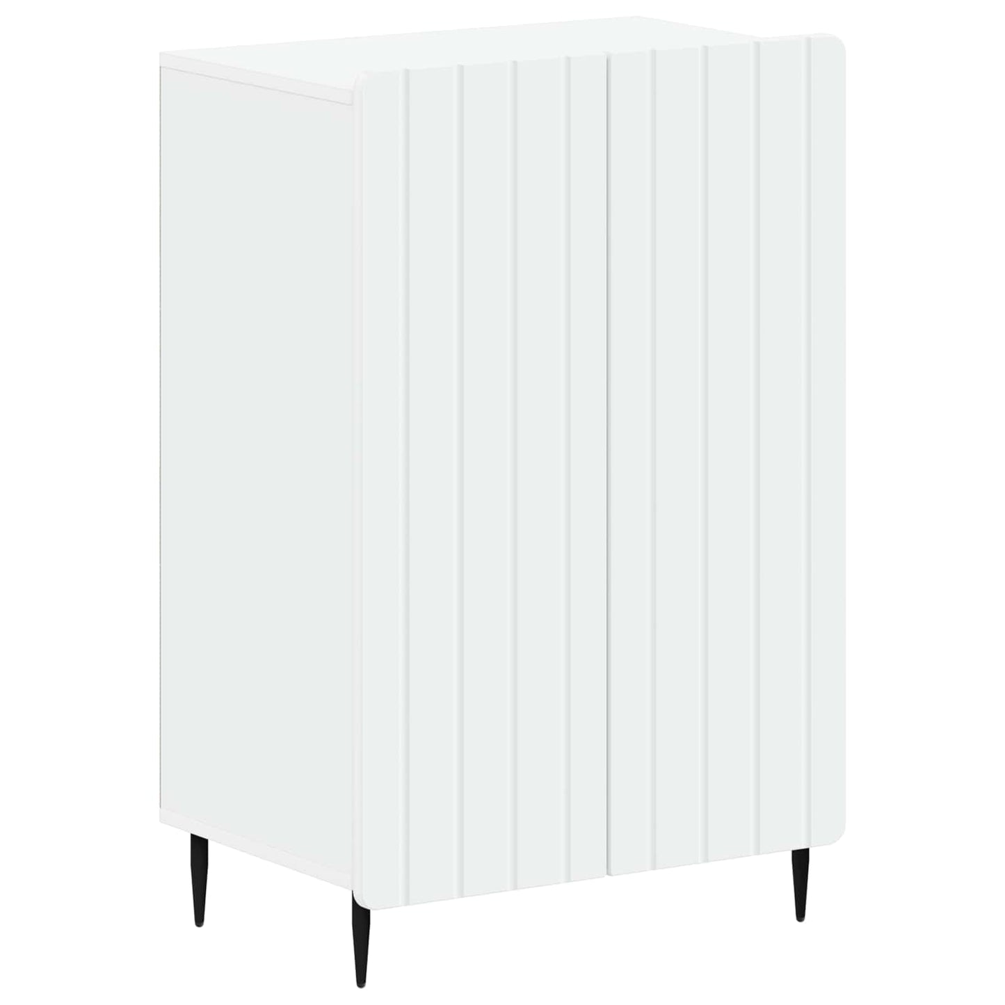 vidaXL Shoe Cabinet ZWOLLE 59.5 x 39.5 x 91.5 cm Engineered Wood White