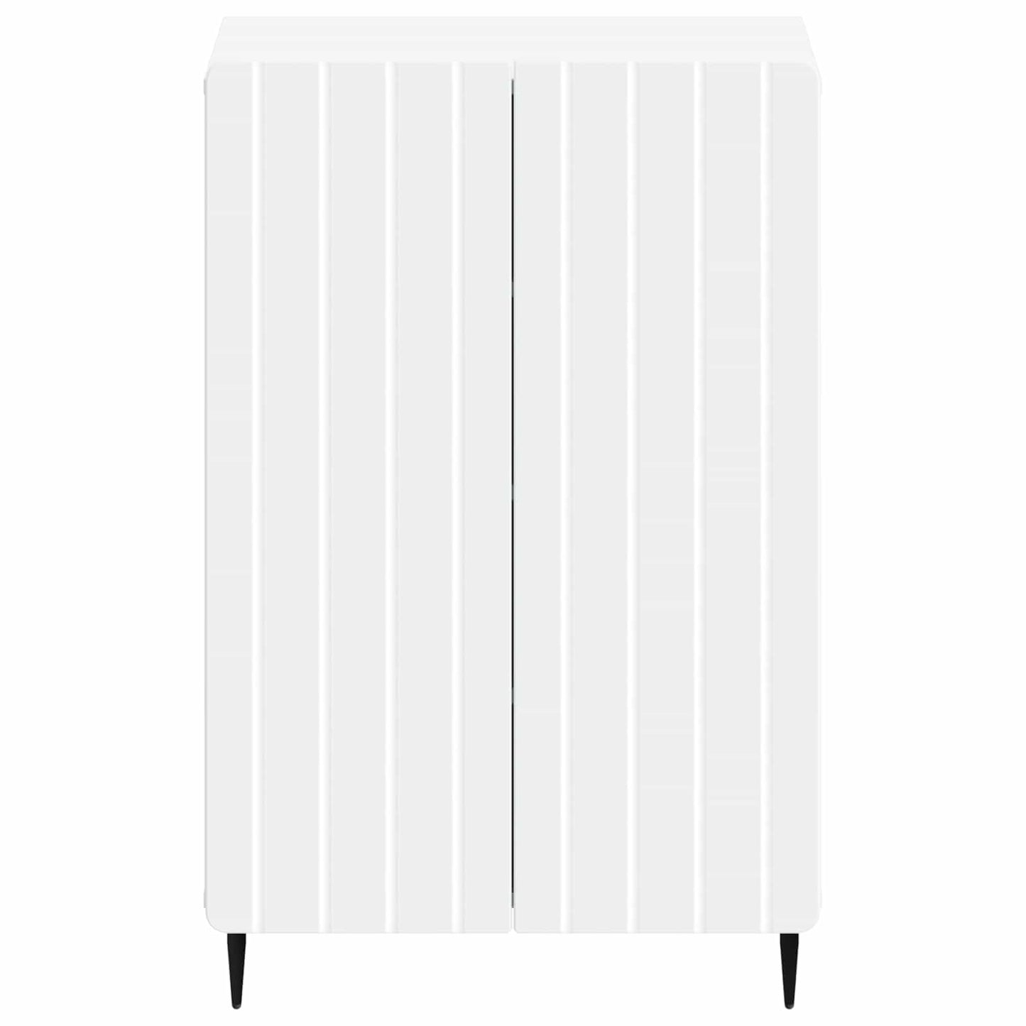 vidaXL Shoe Cabinet ZWOLLE 59.5 x 39.5 x 91.5 cm Engineered Wood White