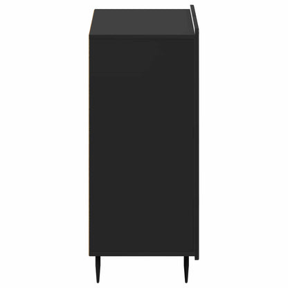 vidaXL Shoe Cabinet ZWOLLE 59.5 x 39.5 x 91.5 cm Engineered Wood Black