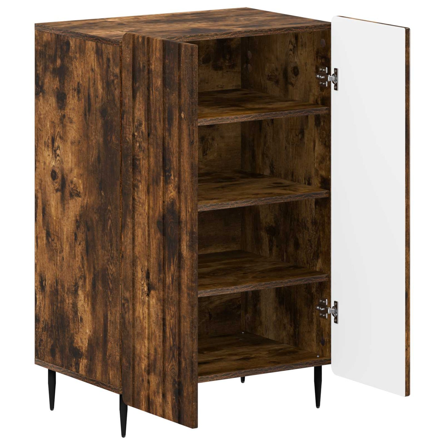 vidaXL Shoe Cabinet ZWOLLE 59.5 x 39.5 x 91.5 cm Engineered Wood