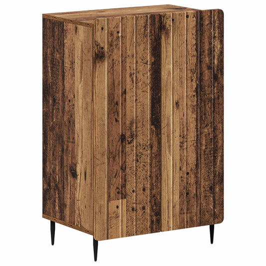 vidaXL Shoe Cabinet ZWOLLE 59.5 x 39.5 x 91.5 cm Engineered Wood