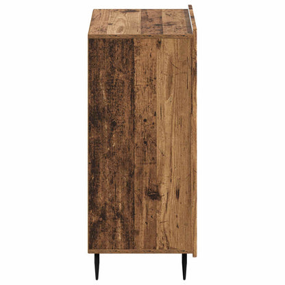 vidaXL Shoe Cabinet ZWOLLE 59.5 x 39.5 x 91.5 cm Engineered Wood