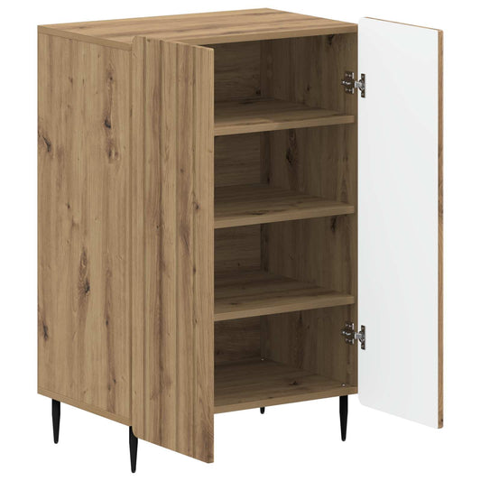 vidaXL Shoe Cabinet ZWOLLE 59.5 x 39.5 x 91.5 cm Engineered Wood
