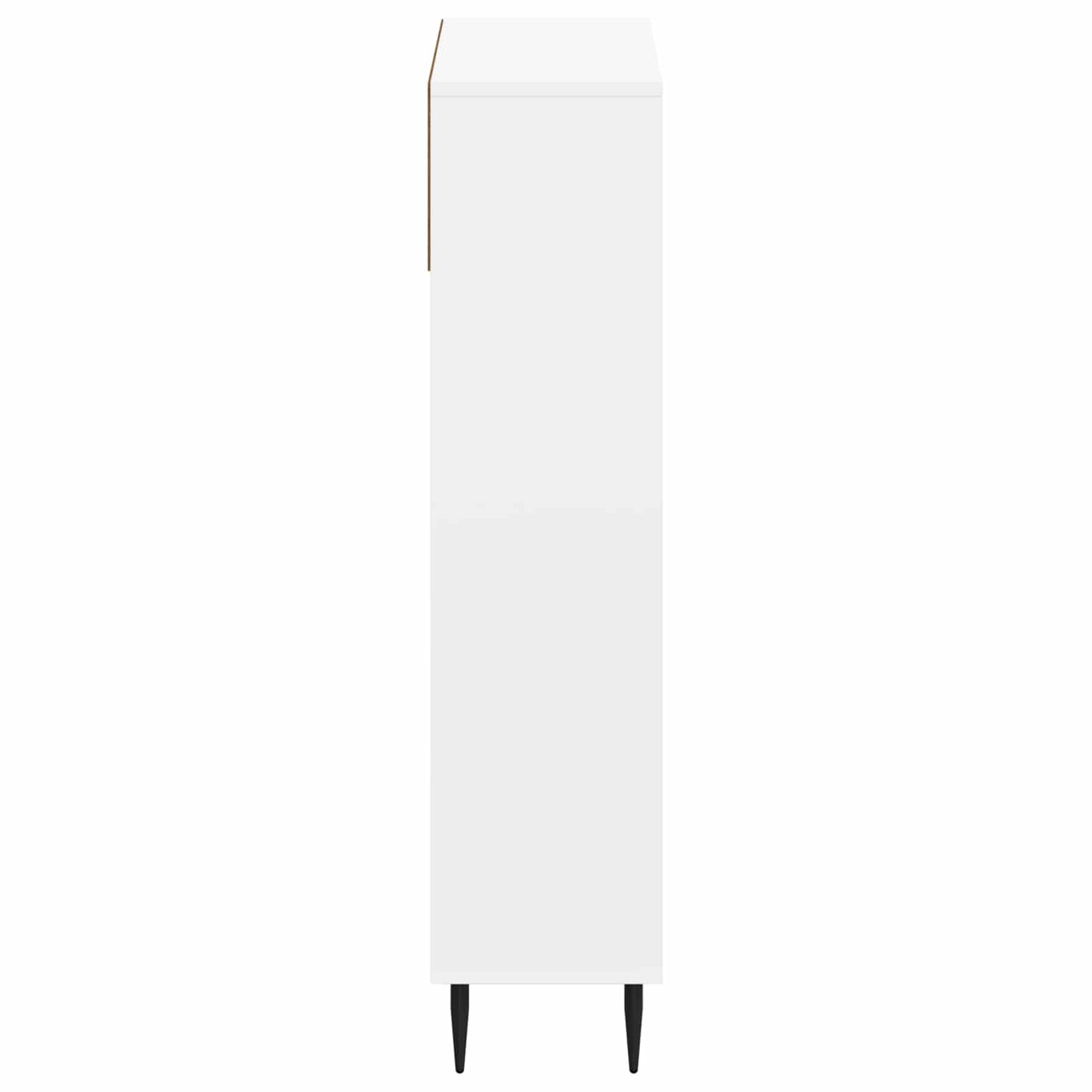 vidaXL Shoe Cabinet ZWOLLE 78 x 24 x 103 cm Engineered Wood White