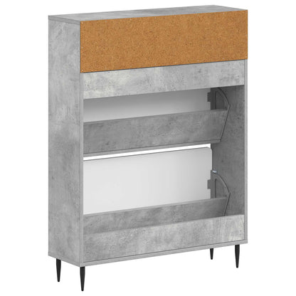 vidaXL Shoe Cabinet ZWOLLE 78 x 24 x 103 cm Engineered Wood