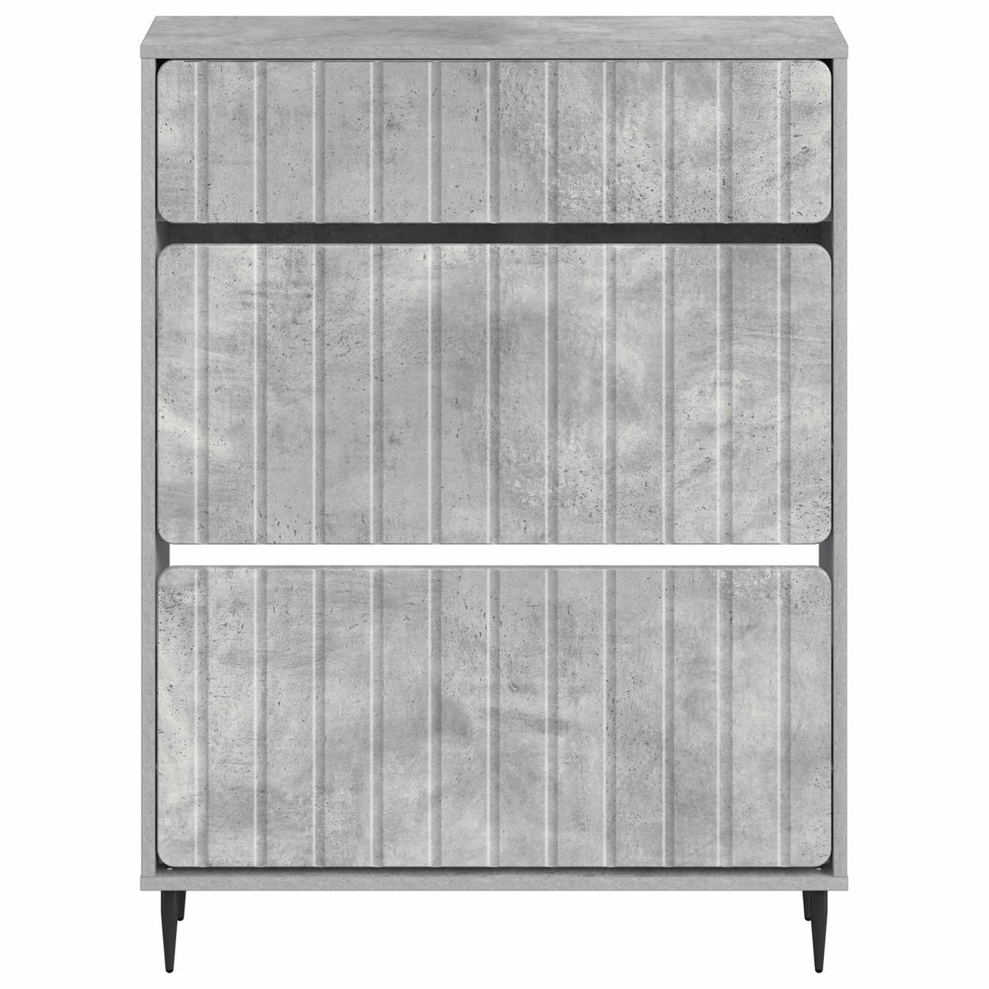 vidaXL Shoe Cabinet ZWOLLE 78 x 24 x 103 cm Engineered Wood
