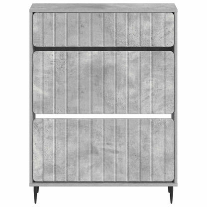 vidaXL Shoe Cabinet ZWOLLE 78 x 24 x 103 cm Engineered Wood