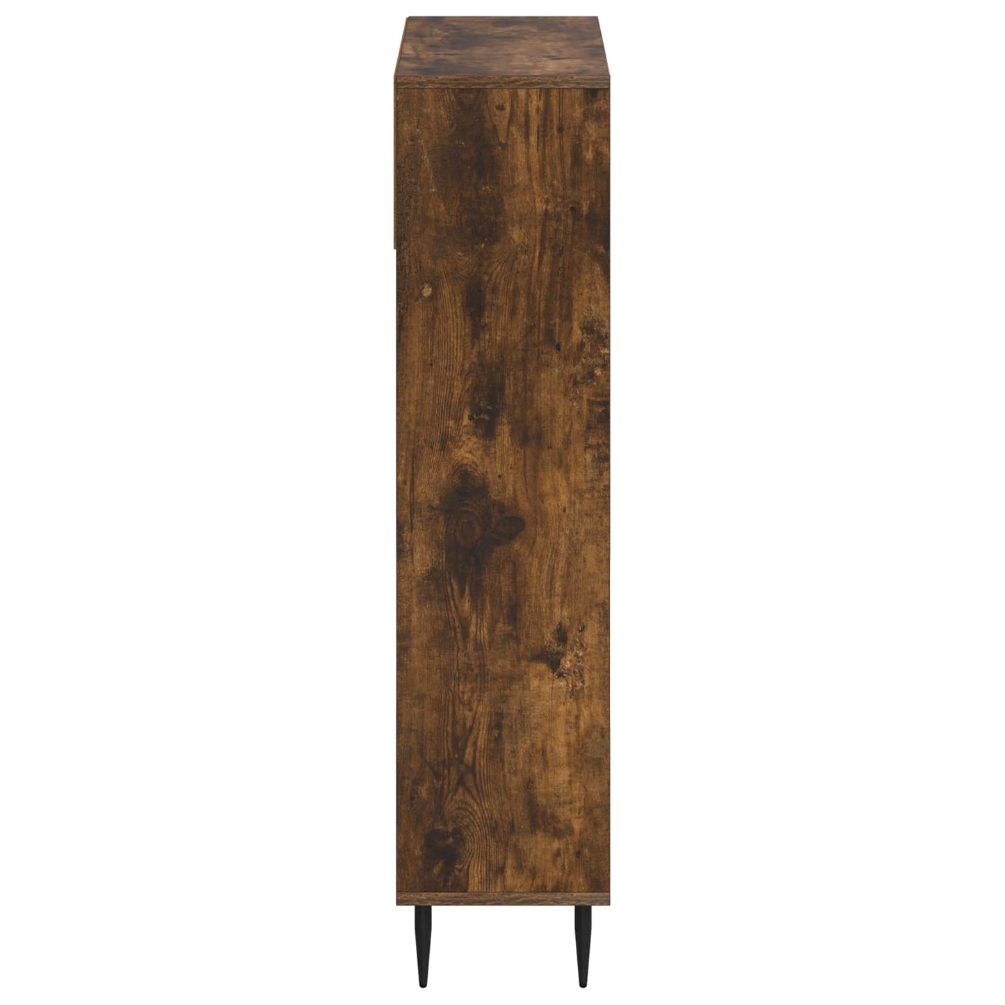 vidaXL Shoe Cabinet ZWOLLE 78 x 24 x 103 cm Engineered Wood Smoked Oak