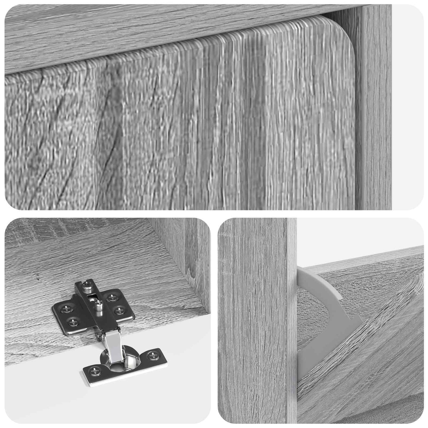 vidaXL Shoe Cabinet ZWOLLE 78 x 24 x 103 cm Engineered Wood