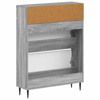 vidaXL Shoe Cabinet ZWOLLE 78 x 24 x 103 cm Engineered Wood