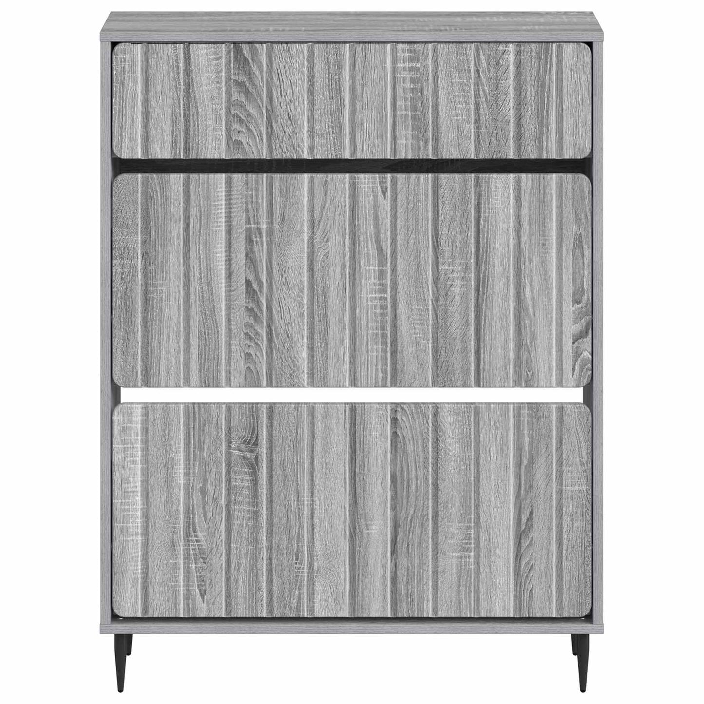 vidaXL Shoe Cabinet ZWOLLE 78 x 24 x 103 cm Engineered Wood