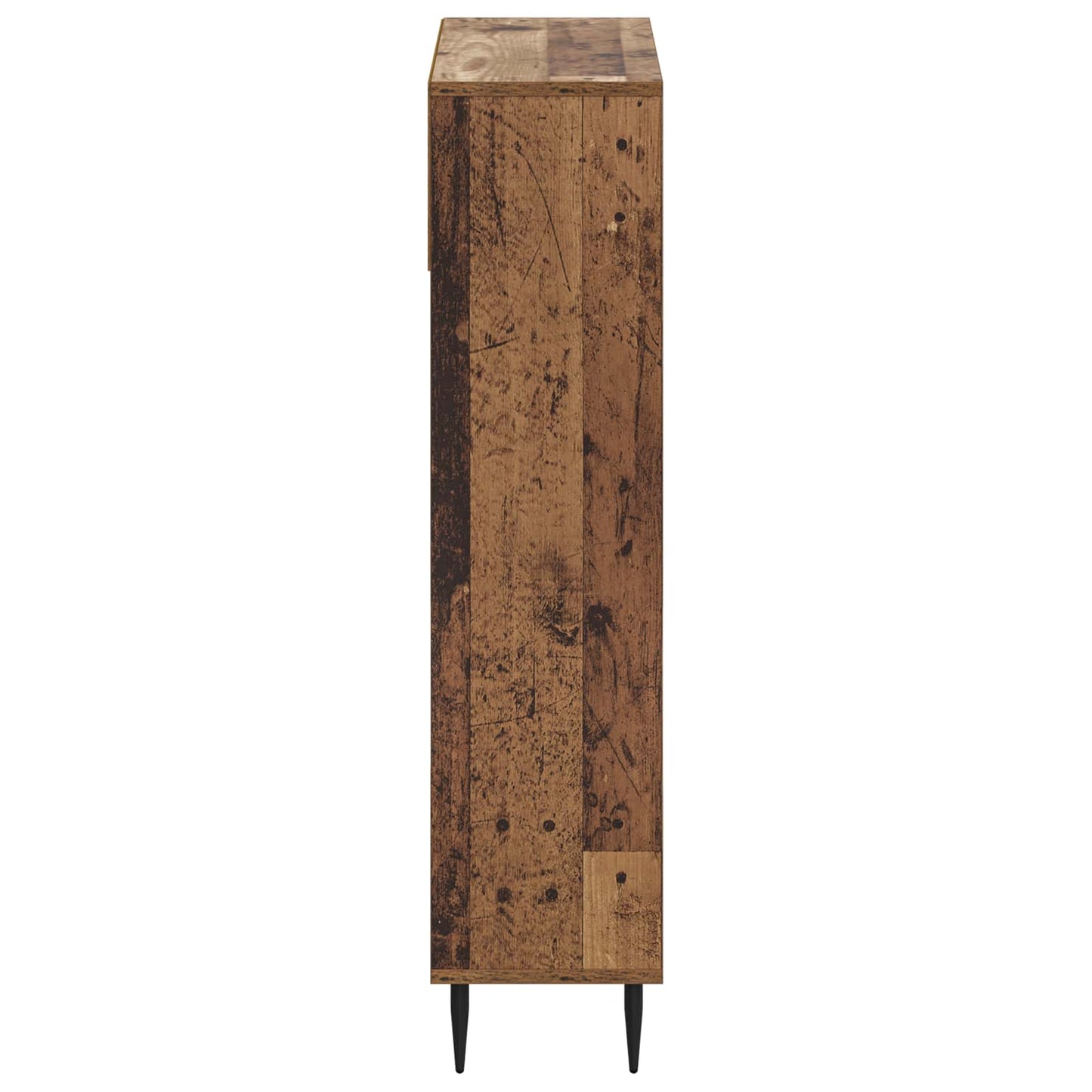 vidaXL Shoe Cabinet ZWOLLE 78 x 24 x 103 cm Engineered Wood Old Wood