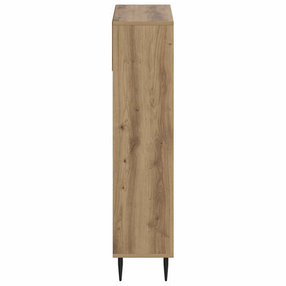 vidaXL Shoe Cabinet ZWOLLE 78 x 24 x 103 cm Engineered Wood