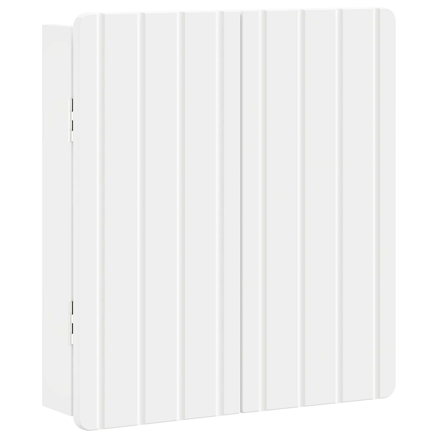 vidaXL Dartboard Cabinet ZWOLLE White 52.5 x 10.5 x 57.5 cm