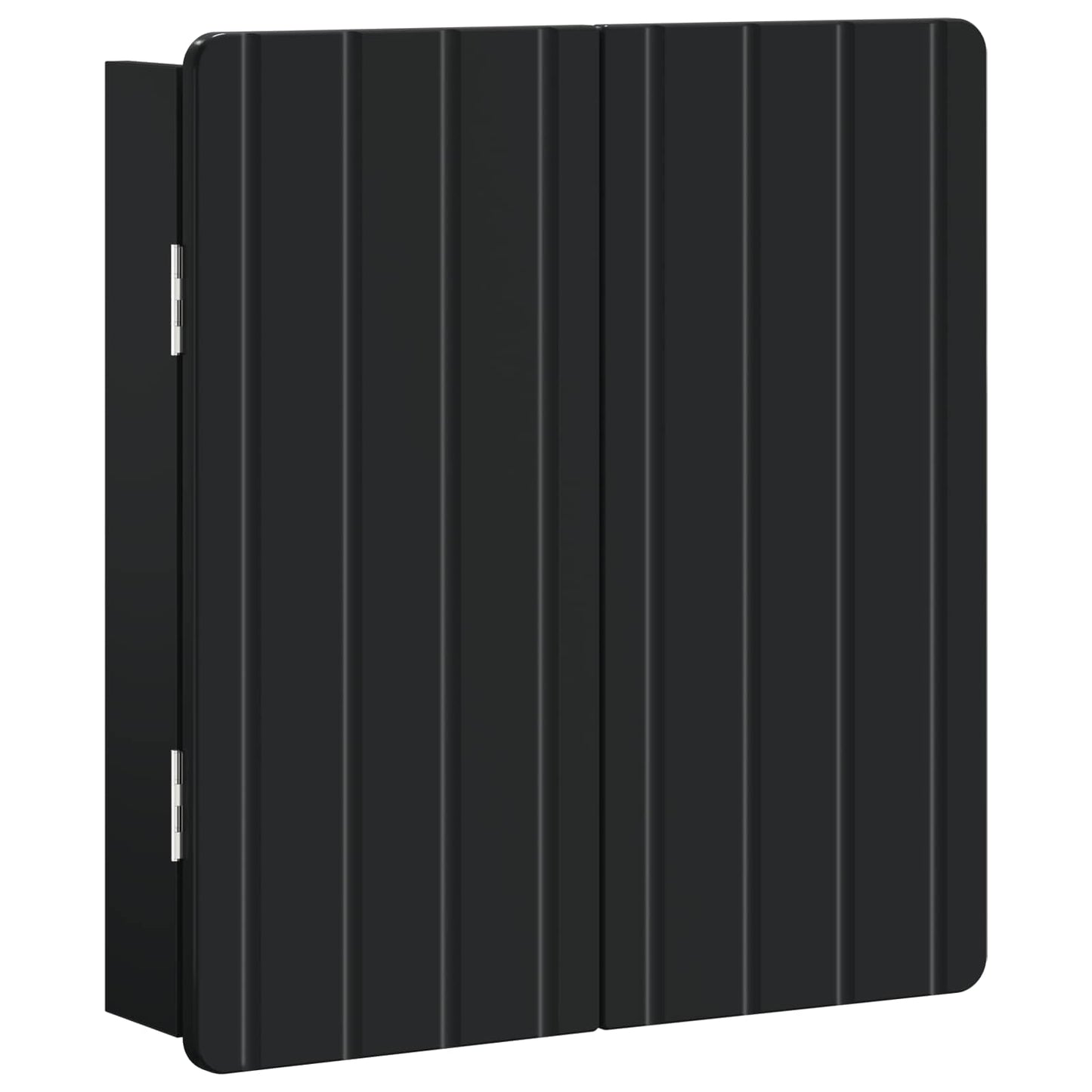 vidaXL Dartboard Cabinet ZWOLLE Black 52.5 x 10.5 x 57.5 cm