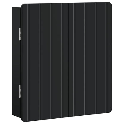 vidaXL Dartboard Cabinet ZWOLLE Black 52.5 x 10.5 x 57.5 cm