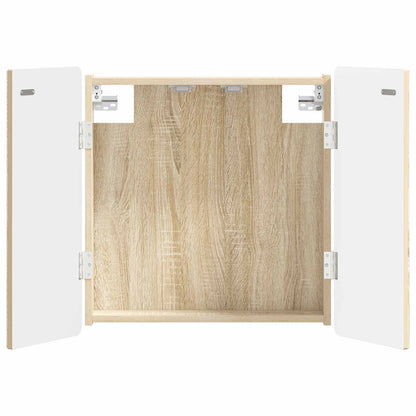 vidaXL Dartboard Cabinet ZWOLLE Sonoma Oak 52.5 x 10.5 x 57.5 cm