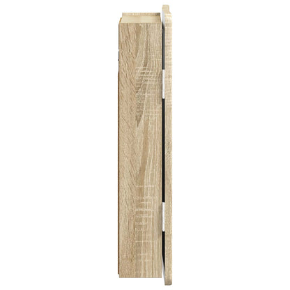 vidaXL Dartboard Cabinet ZWOLLE Sonoma Oak 52.5 x 10.5 x 57.5 cm