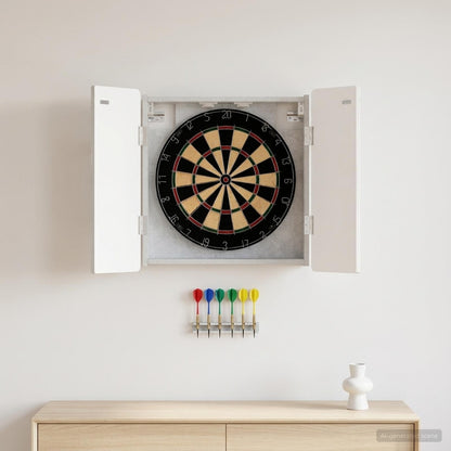 vidaXL Dartboard Cabinet ZWOLLE Concrete Grey 52.5 x 10.5 x 57.5 cm