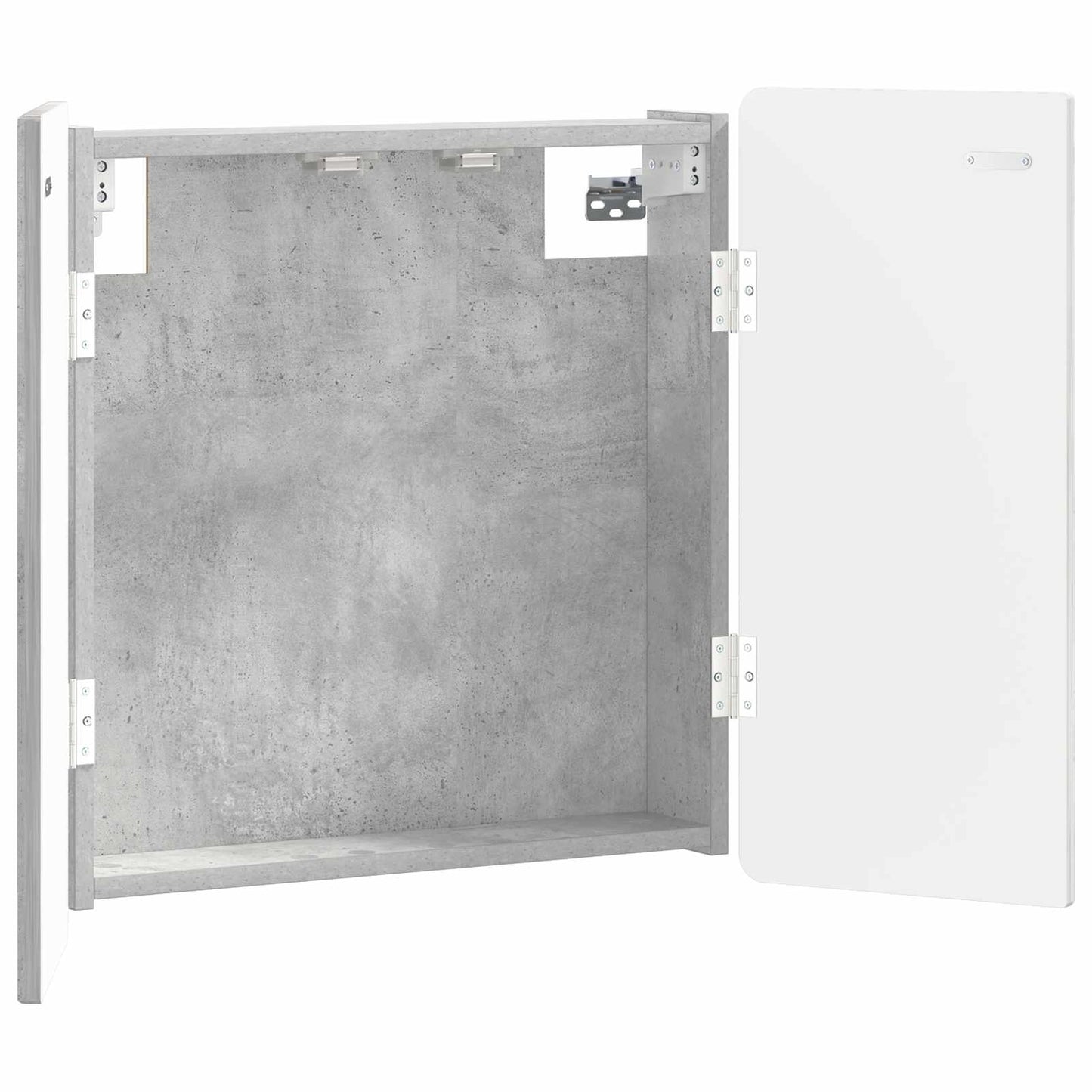 vidaXL Dartboard Cabinet ZWOLLE Concrete Grey 52.5 x 10.5 x 57.5 cm