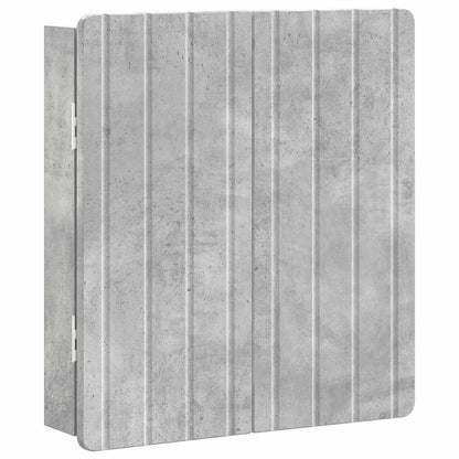 vidaXL Dartboard Cabinet ZWOLLE Concrete Grey 52.5 x 10.5 x 57.5 cm