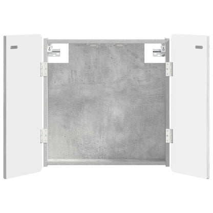 vidaXL Dartboard Cabinet ZWOLLE Concrete Grey 52.5 x 10.5 x 57.5 cm