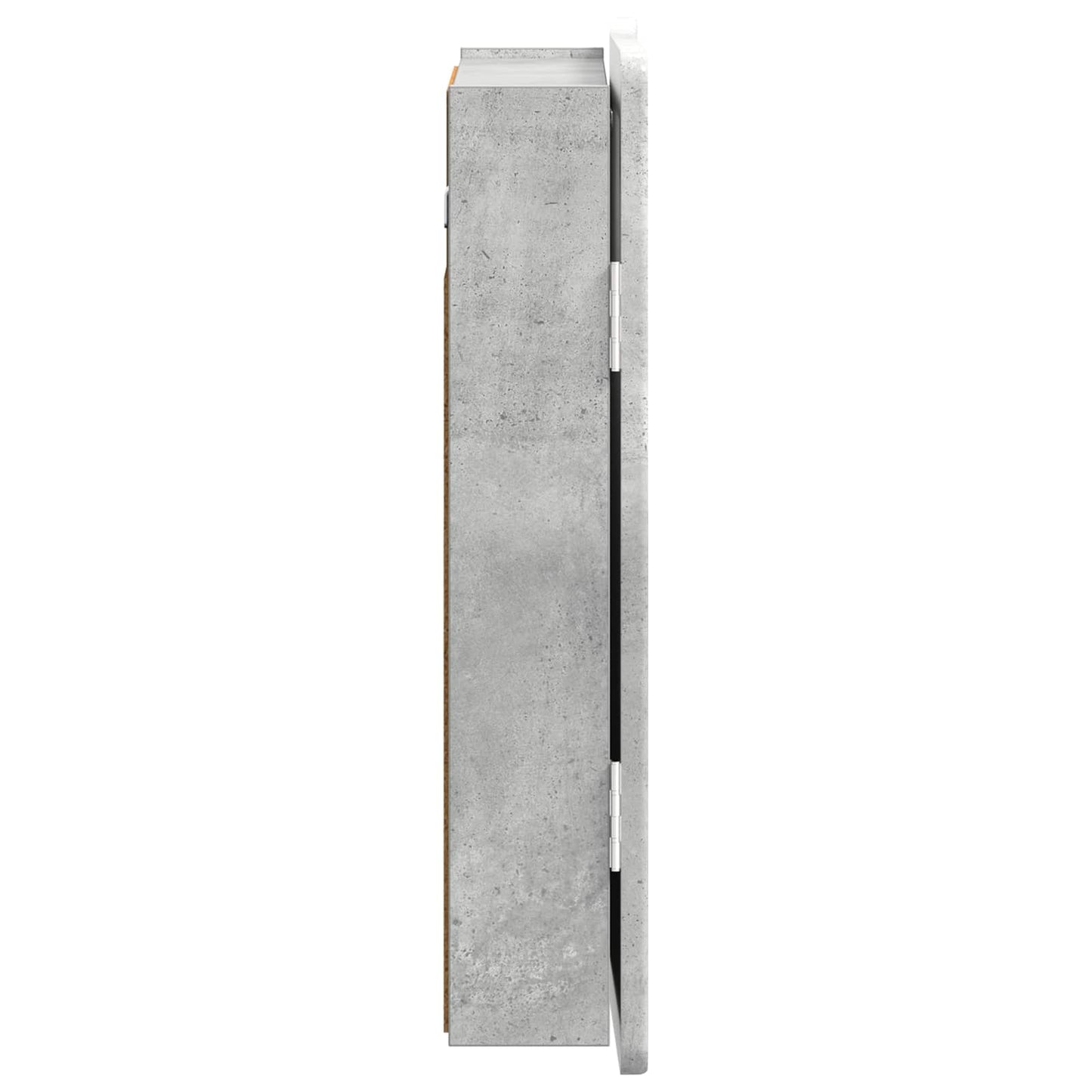 vidaXL Dartboard Cabinet ZWOLLE Concrete Grey 52.5 x 10.5 x 57.5 cm
