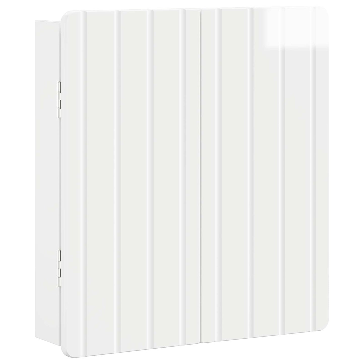vidaXL Dartboard Cabinet ZWOLLE High Gloss White 52.5 x 10.5 x 57.5 cm