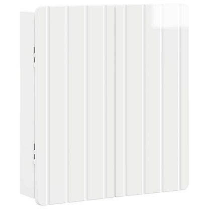 vidaXL Dartboard Cabinet ZWOLLE High Gloss White 52.5 x 10.5 x 57.5 cm