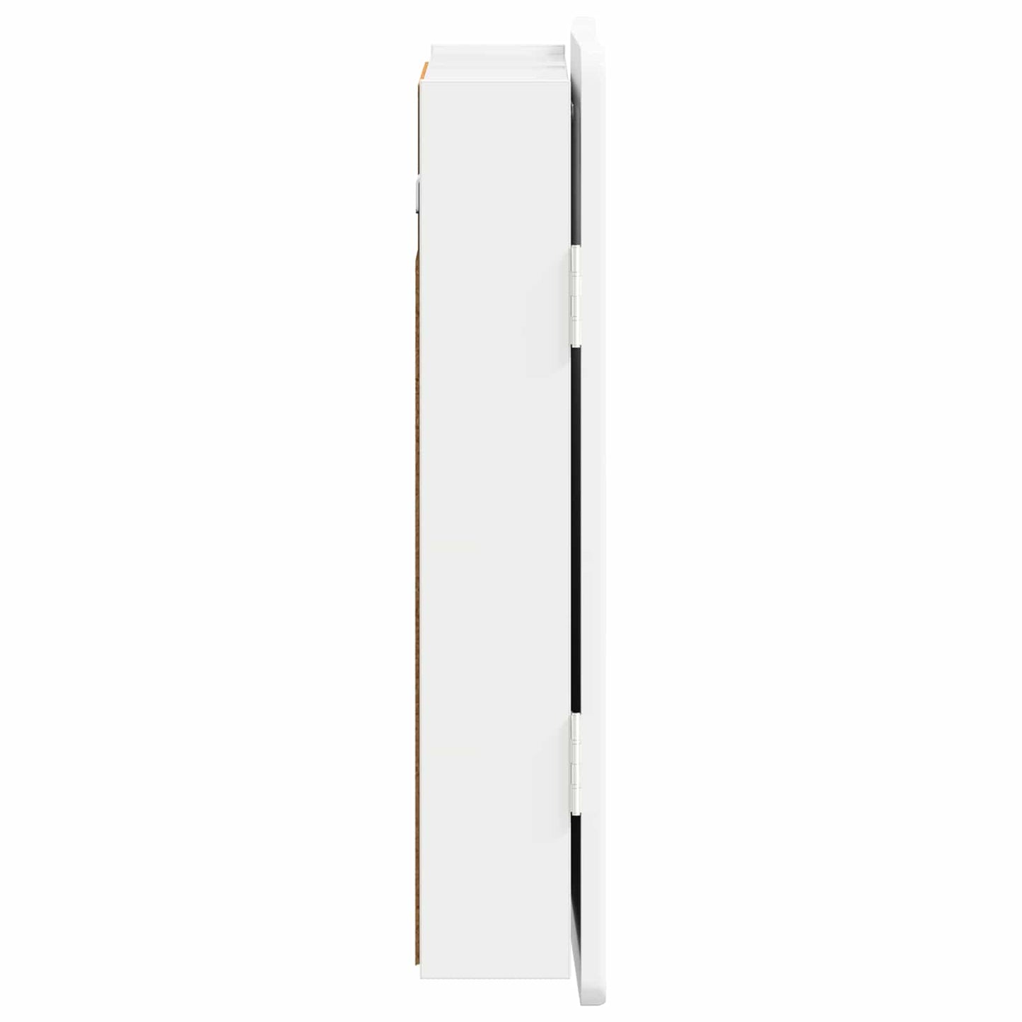 vidaXL Dartboard Cabinet ZWOLLE High Gloss White 52.5 x 10.5 x 57.5 cm