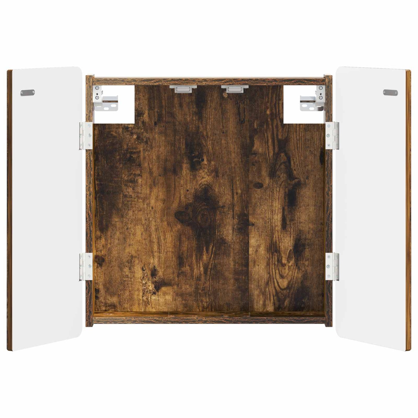 vidaXL Dartboard Cabinet ZWOLLE Smoked Oak 52.5 x 10.5 x 57.5 cm