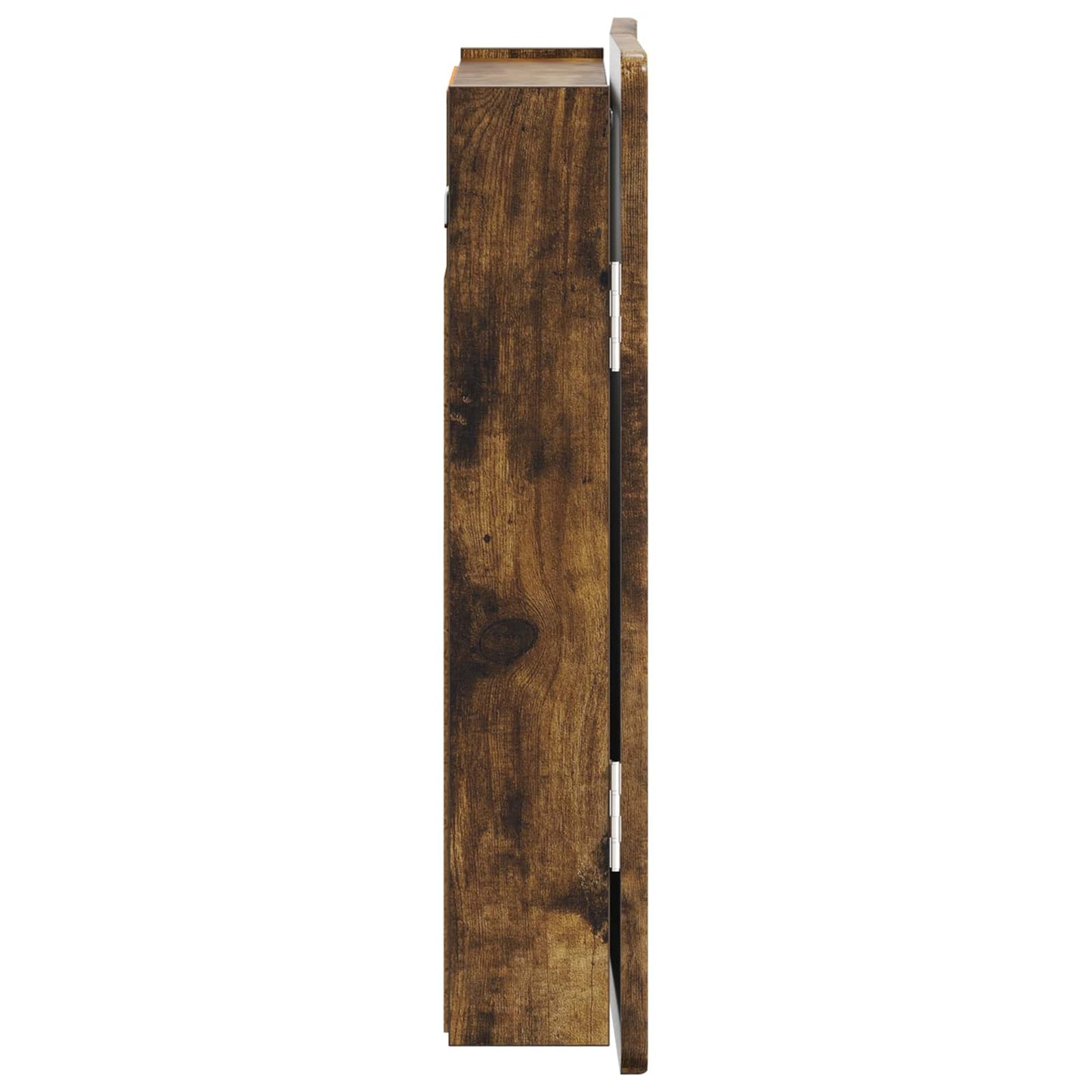 vidaXL Dartboard Cabinet ZWOLLE Smoked Oak 52.5 x 10.5 x 57.5 cm