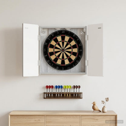 vidaXL Dartboard Cabinet ZWOLLE Grey Sonoma 52.5 x 10.5 x 57.5 cm