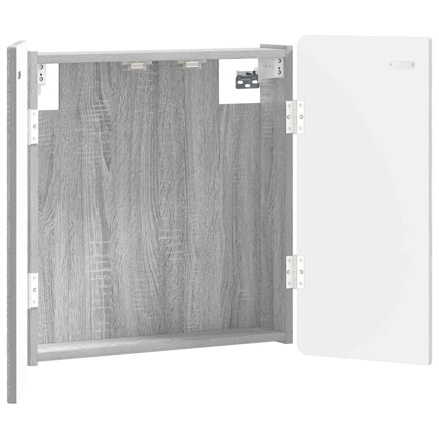 vidaXL Dartboard Cabinet ZWOLLE Grey Sonoma 52.5 x 10.5 x 57.5 cm