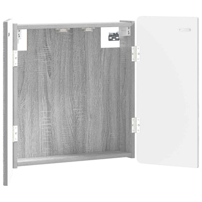vidaXL Dartboard Cabinet ZWOLLE Grey Sonoma 52.5 x 10.5 x 57.5 cm